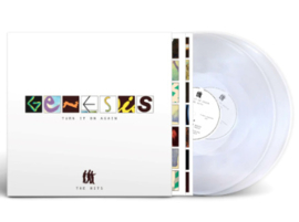Genesis Turn It On Again: The Hits 2LP - Clear Vinyl-