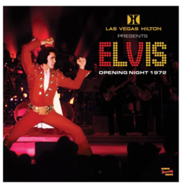 Elvis Presley Las Vegas Hilton Presents Elvis Opening Night 1972 -Clear Vinyl-