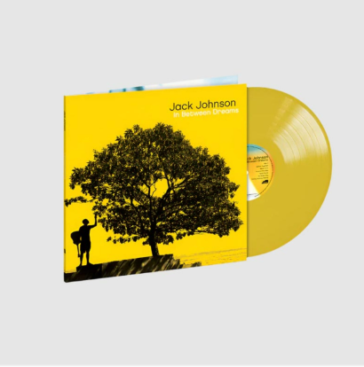 Jack Johnson In Between Dreams LP (Canary Yellow Vinyl)