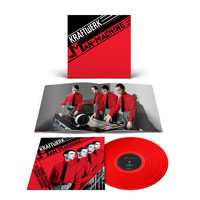 Kraftwerk The Man-Machine LP - Red Vinyl-