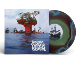 Gorillaz Plastic Beach LP - Coloured Vinyl-
