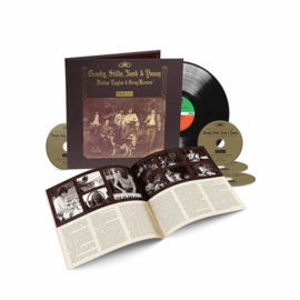 Crosby, Stills, Nash & Young Deja Vu - 50th Anniversary 1LP & 4CD Box Set
