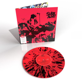Slade Alive LP - Red Splatter Vinyl-