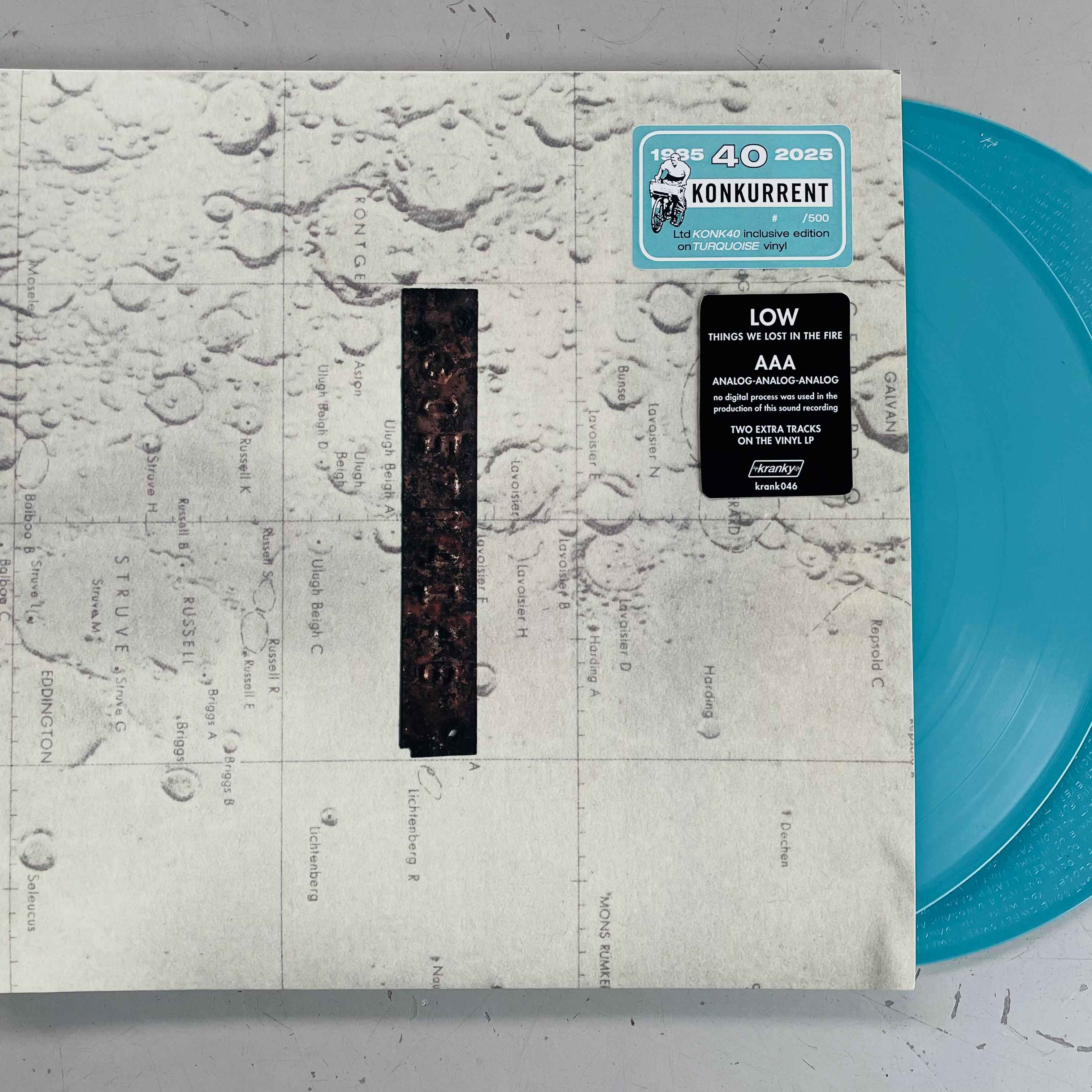 Low Things We Lost In The Fire 2LP - Turquoise Vinyl-