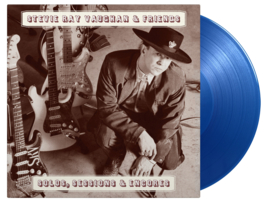 Stevie Ray Vaughan Solos, Sessions & Encores 2LP - Blue Vinyl-