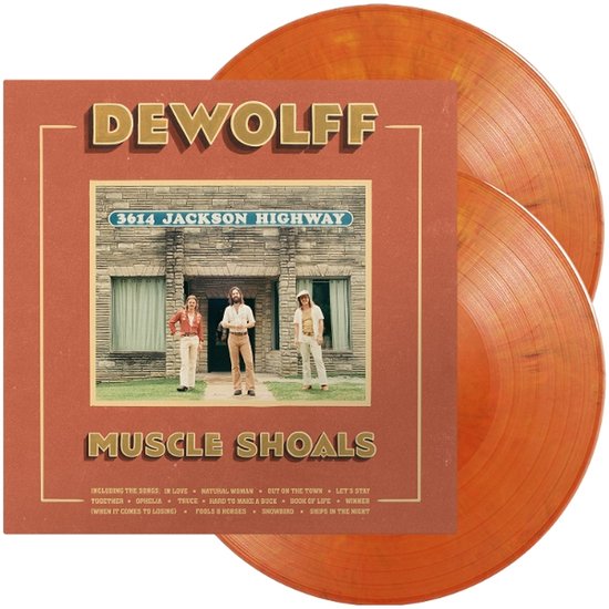 Dewolff Muscle Shoals 2LP - Orange Vinyl-