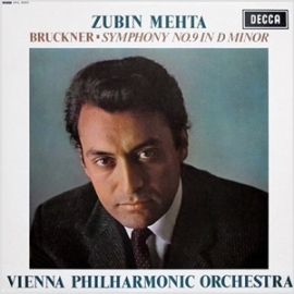 Zubin Mehta Bruckner Symphony No. 9 in D minor 180g LP