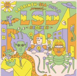 LSD (Labrinth, Sia and Diplo) Labrinth, Sia & Diplo presents… LSD (The Remixes) LP -Purple Vinyl-