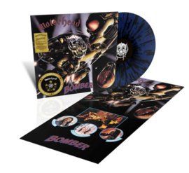 Motorhead Bomber (Motorhead 50th Anniversary) Half-Speed Mastered LP (Blue/Black Splatter Vinyl)