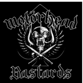 Motorhead Bastards LP - Black & White Splatter Vinyl-