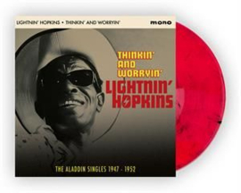 Lightnin’ Hopkins Thinkin' And Worryin LP - Red Vinyl-