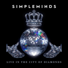 Simple Minds Live in the City of Diamonds 2LP - Clear Vinyl-
