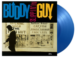 Buddy Guy Slippin In LP - Blue Vinyl-