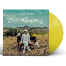 Robbert Ellis Texas Piano Man LP - Yellow Vinyl-