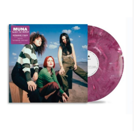 Muna Saves The World LP - Purple Cream Vinyl-
