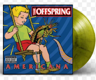 The Offspring  Americana  LP - Olive Green Vinyl-