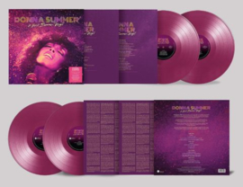 Donna Summer A Hot Summer Night 2LP - Purple Vinyl-