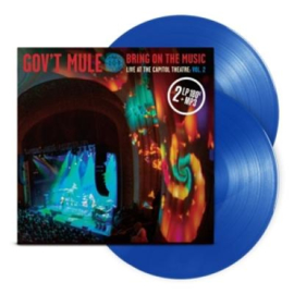 Gov't Mule Bring On The Music Vol.2 2LP - Blue Vinyl