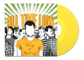 All Time Low Put Up Or Shut Up LP - Yellow Vinyl-