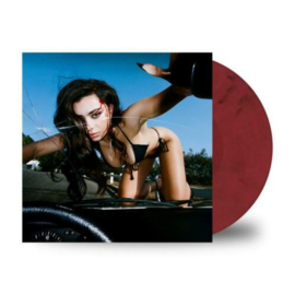 Charli XCX Crash LP - Red & Black Marbled Vinyl -