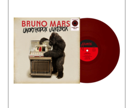 Bruno Mars Unorthodox Jukebox LP - Red Vinyl-