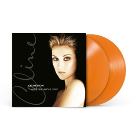 Celine Dion Lets Talk About Love 2LP - Orange Vinyl-