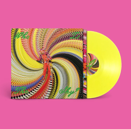 David Byrne Who Is The Sky LP - Yellow Vinyl-