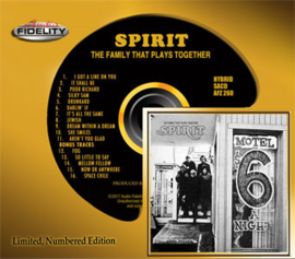 Spirit The Family That Plays Together Numbered Limited Edition Hybrid Stereo SACD