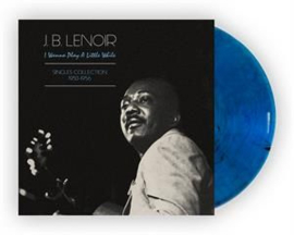 J.B. Lenoir I Wanna Play A Little While LP Blue Vinyl-