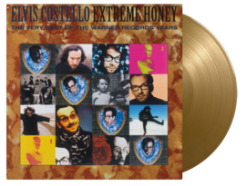 Elvis Costello Extreme Honey 2LP - Gold Vinyl-
