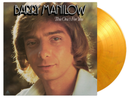 Barry Manilow This One's For You LP -  Orange & Black Marbled Vinyl-