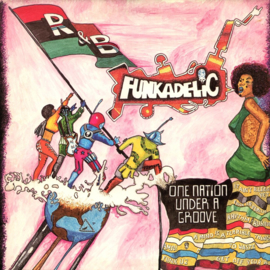 Funkadelic One Nation Under A Groove LP + 7"