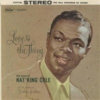 Nat King Cole  Love Is The Thing 45rpm 2LP