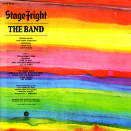 The Band Stage Fright LP