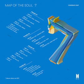 Bts Map Of The Soul 7 CD