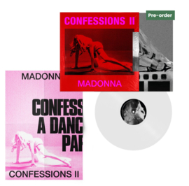 Madonna Confessions II LP - Clear Vinyl