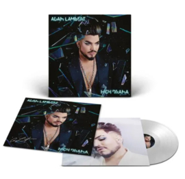 Adam Lambert High Drama LP - Clear Vinyl-