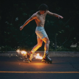 Benson Boone Fireworks & Rollerblades LP - Clear Vinyl-