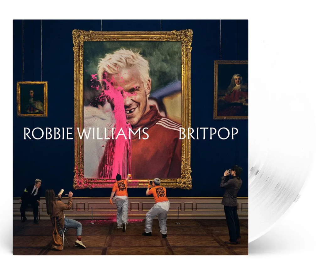 Robbie Williams Britpop LP - White Vinyl-