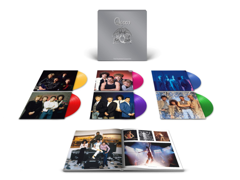 Queen The Platinum Collection: Greatest Hits I II & III 180g 6LP & Book Box Set - Coloured Vinyl