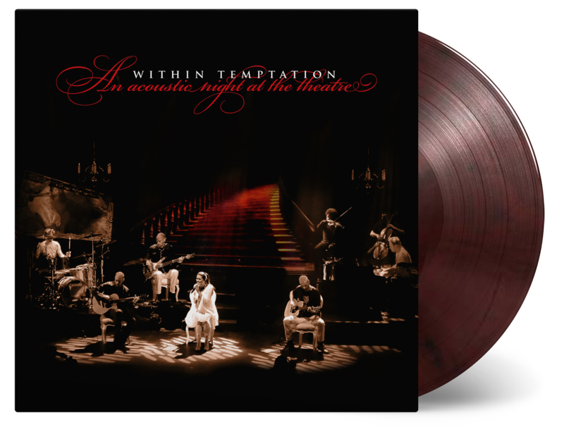 Within Temptation An Acoustic Night At The Theatre LP - Red Vinyl-