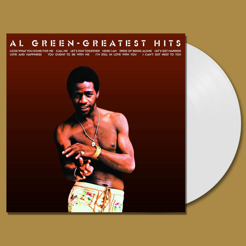 Al Green Greatest Hits HQ LP - White Vinyl-