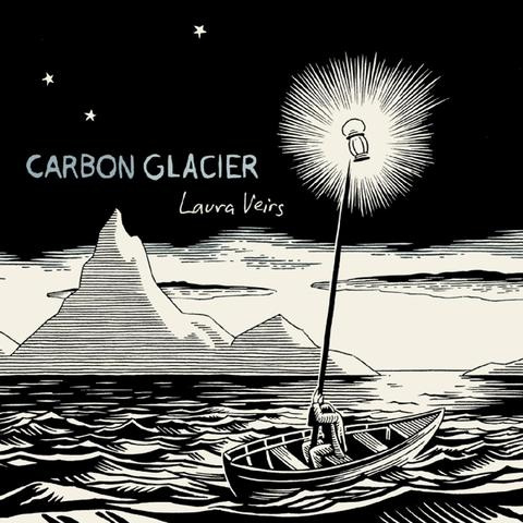 Laura Veirs Carbon Glacier LP - Clear & Black Vinyl-