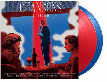 Chansons Collected 2LP - Red & Blue Vinyl-