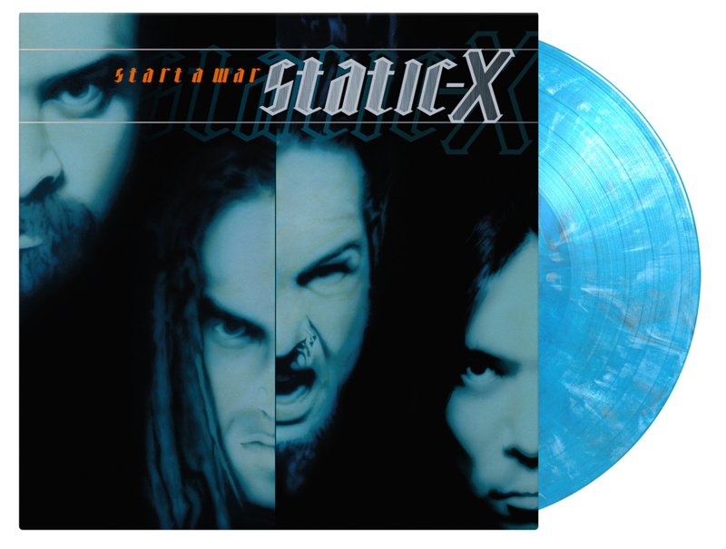 Static-X Start A War LP - Blue Vinyl-