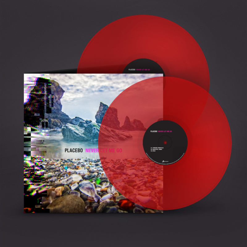 Placebo Never Let Go 2LP - Red Vinyl-