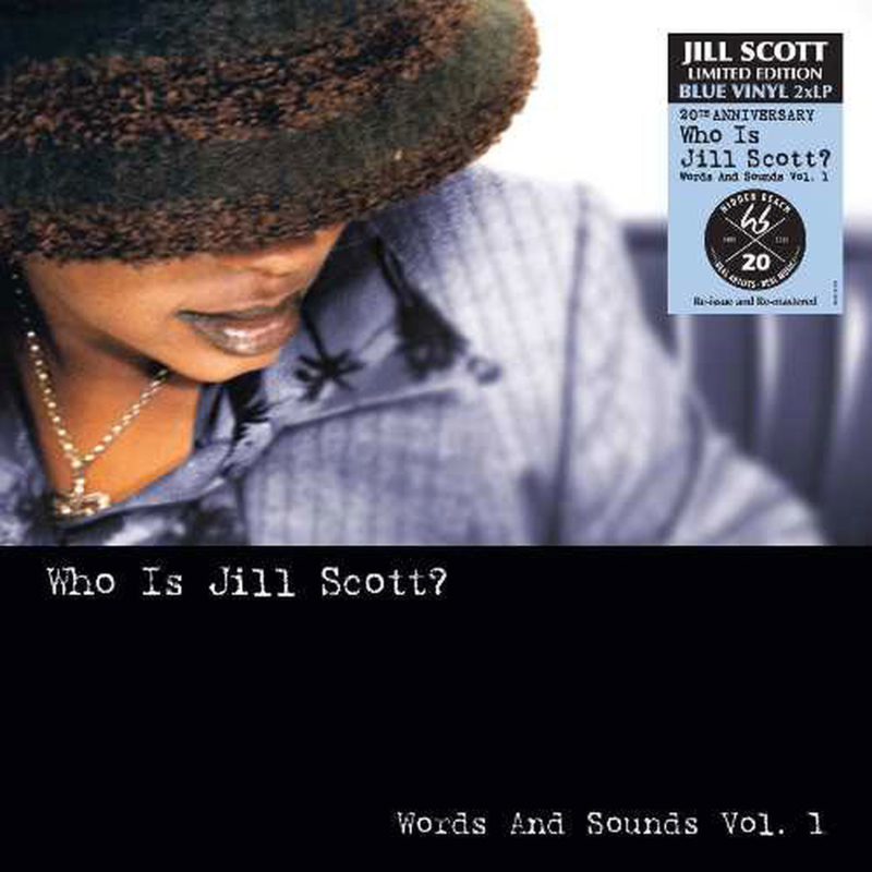 Jill Scott Who Is Jill Scott? Words And Sounds Vol. 1 2LP - Blue Vinyl-