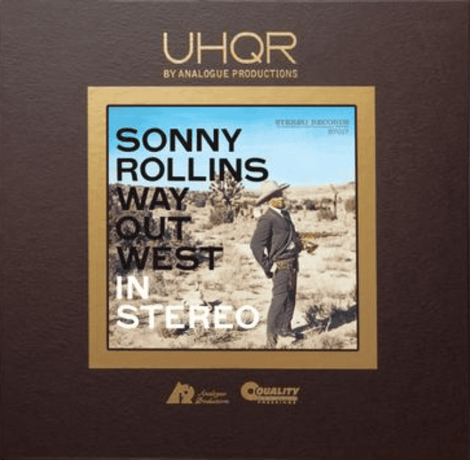 Sonny Rollins Way Out West  (45 RPM 200 Gram Double LP on Clarity Vinyl)