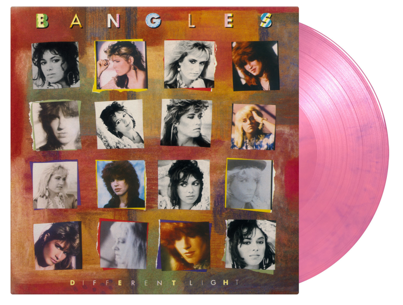 The Bangles Different Light LP - Orange Vinyl-