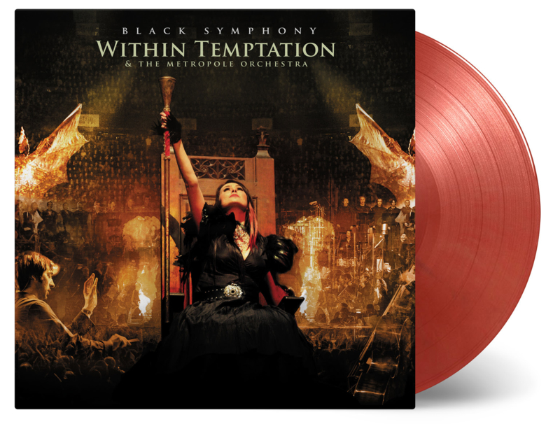 Within Temptation Black Symphony 3LP -Gold Red Vinyl-